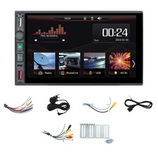 7 Lettore Video MP5 Auto Universale 2Din Bluetooth Radio FM Carplay And8371