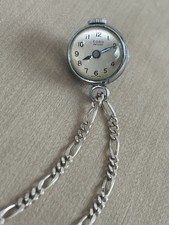 Collana con ciondolo orologio
