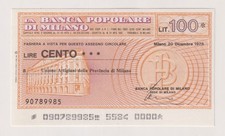 Miniassegni banca popolare - miniassegni,