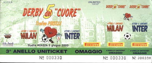 Biglietto stadio derby - biglietto, #