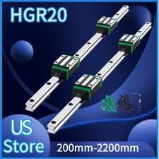 2PCS HGR20 Linear Guide Rail