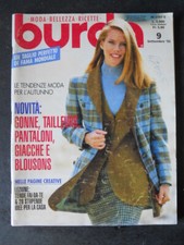 BURDA 9 1992 COMPLETO DI