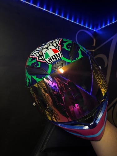Casco agv para motociclista - casco,