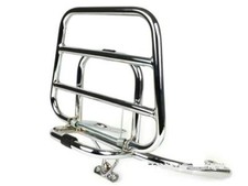Portapacchi Posteriore Pieghevole In Cromo Per Vespa LX LXV S 50 125 150