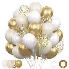 Palloncini Compleanno Bianco