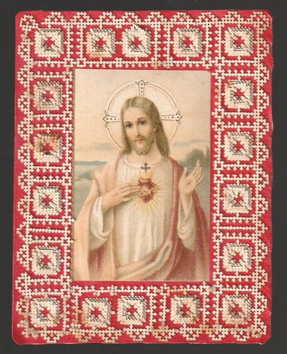 Santino canivet sacro cuore - canivet, "sacro