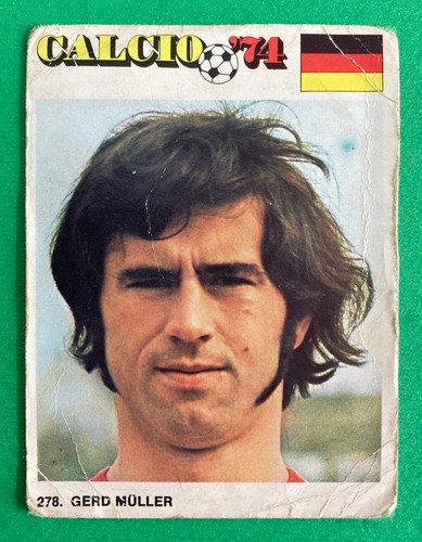 Gerd muller calcio ediraf - muller, 74
