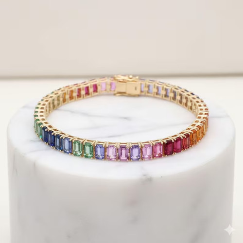 Bracciale tennis fidanzamento - bracciale,