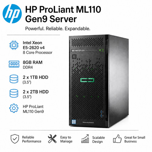 Proliant ml110 gen9 server - hp,