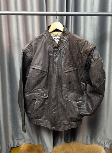 Giacca bomber vintage - giacca, pelle
