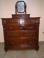 Mobile a cassetti (comò) Artigianale Restaurato in Legno Ciliegio 1900
