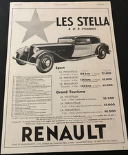 Francese 1933 Renault Stella