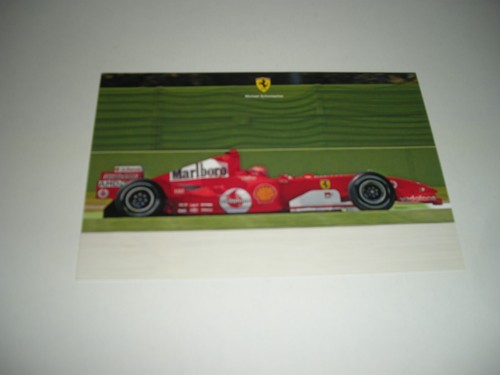 Ferrari cartolina ufficiale - ferrari,