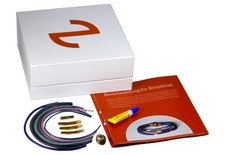 Evaluzia Set Classico Elegante, Bracciale Fai da Te Gioielli Fai da Te Colore Oro Rosa, SS2