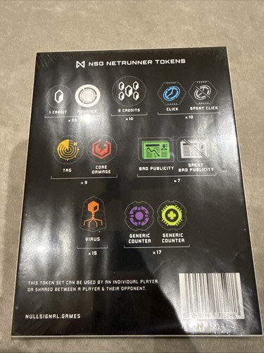Set gettoni nsg netrunner - nsg, per
