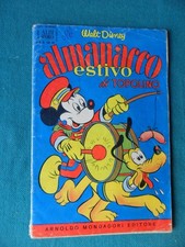 ED. MONDADORI   ALBI D'ORO N 28 ALMANACCO ESTIVO DI TOPOLINO  ORIGINALE  1956  !
