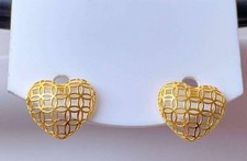 Orecchini in vero oro saudita