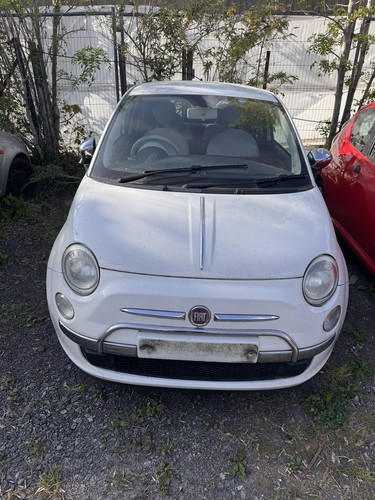 Fiat 500 white pop - white,