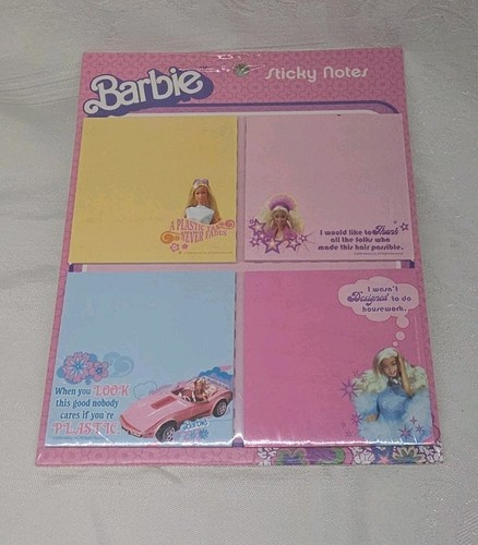 Barbie sticky notes 2008 - barbie,