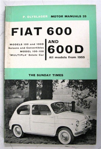 Fiat 600 600d 1955 - 600, manuale