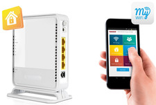 Modem Router WiFi Adsl Wireless  ADSL Usb Fast Ethernet App Android IOS 300mbs