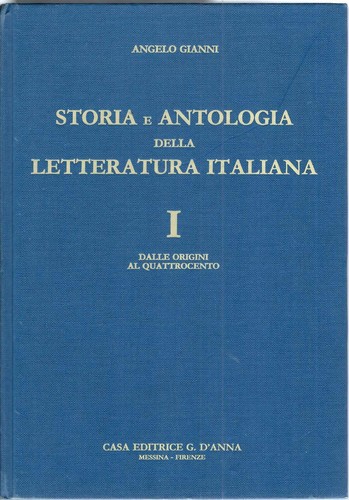 Storia antologia della - "storia,