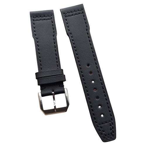 Cinturino pelle tela nylon - cinturino,