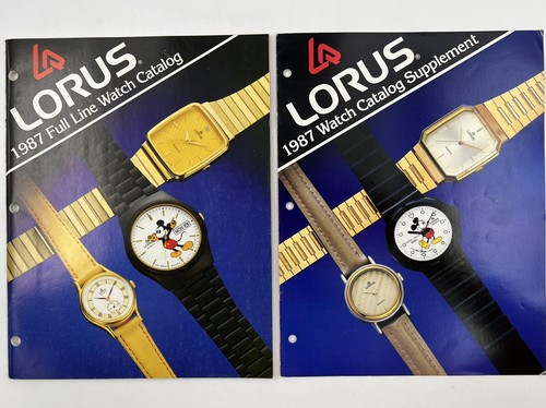 Lorus 1987 catalogo - 1987,