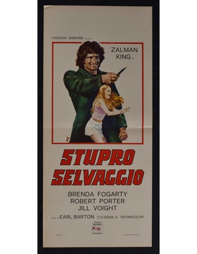 Locandina stupro selvaggio - stupro,