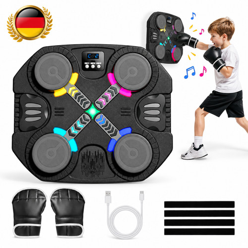 Macchina boxe con musica - da,