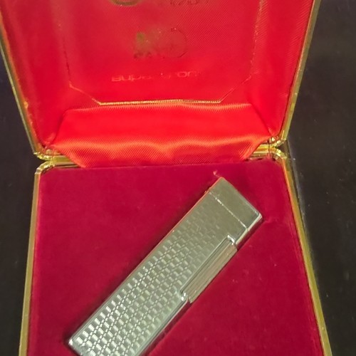 Accendino metallo argento a - in,
