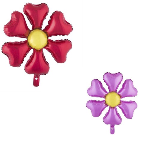 Palloncino fiore con petali - palloncino,