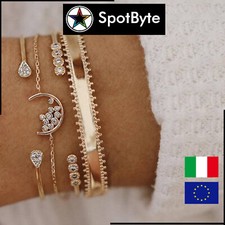 Set di 4 Bracciali Donna