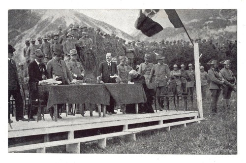 Cartolina cerimonia bormio - cerimonia,