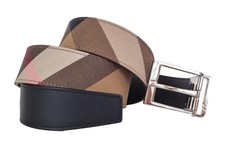 BURBERRY cintura reversibile