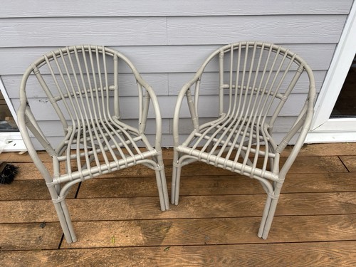 Coppia sedie rattan vimini - coppia,
