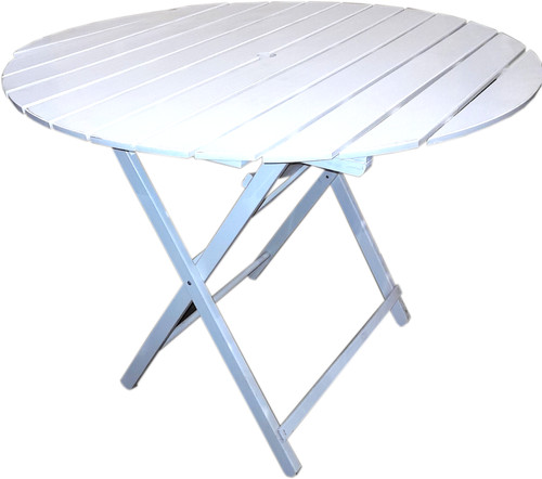 Tavolo legno stecche vintage - legno,