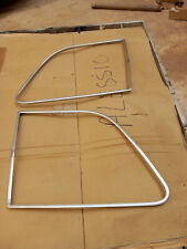 Coppia cornice ( usati ) giro vetro laterale Bianchina Fantozzi