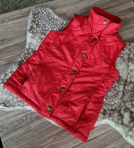 Gilet rosso bambina - ♡,