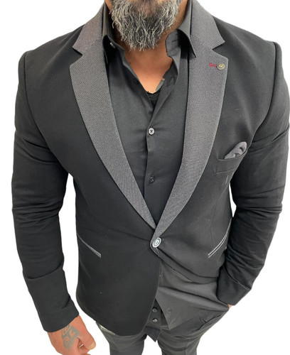 Nero black designer giacca con - nero,
