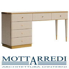 SCRIVANIA IN PELLE PIANO IN