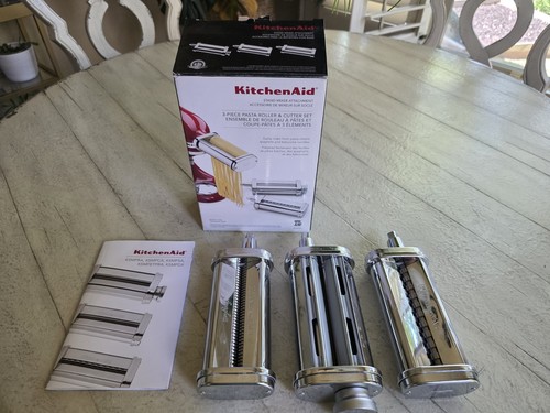 Kitchenaid ksmpr piece pasta - kitchenaid, 3-piece