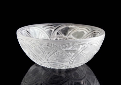Lalique pinson ciotola rotonda - pinson,