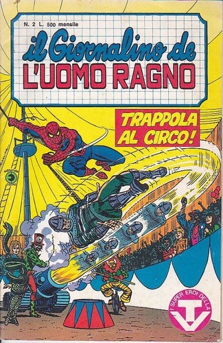 Giornalino uomo ragno - de, l'uomo