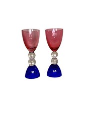 Set 2 Vetri Murano Vintage