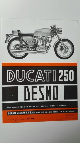 Ducati 250 desmo 1969 - 250,