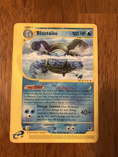 Blastoise 165 expedition - 37/165,