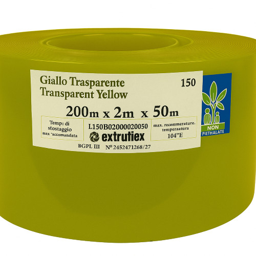 Lastra pvc flessibile giallo - pvc,