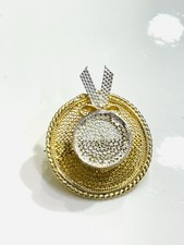 925 Silver Filigree Brooch