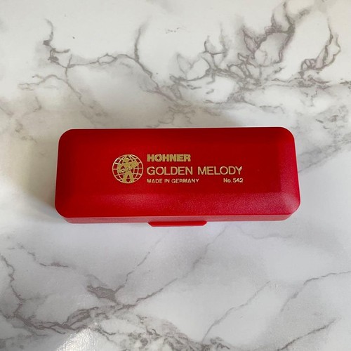 Hohner golden melody armonica - golden,